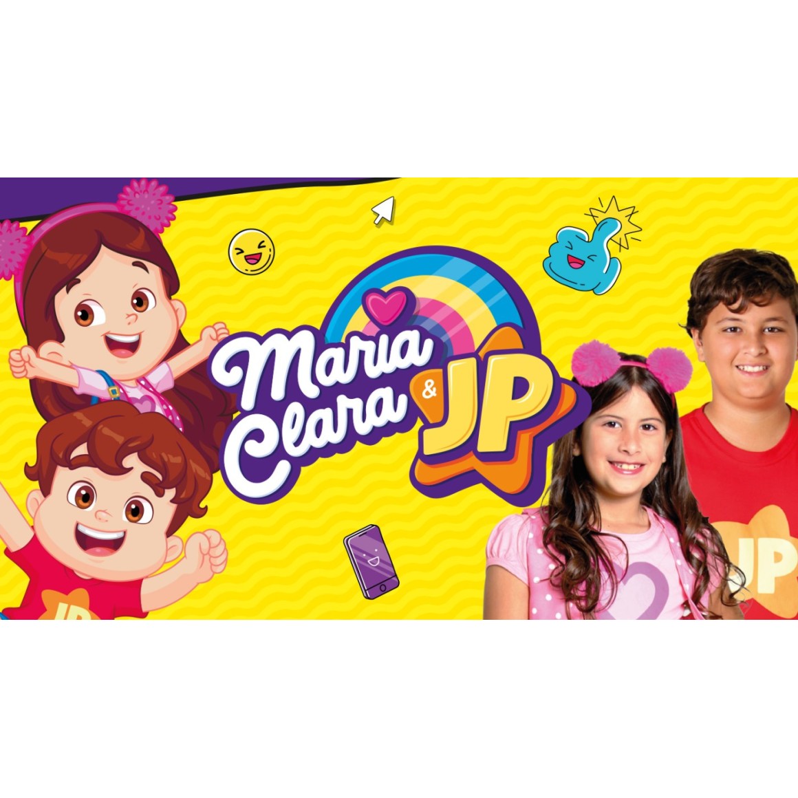 Quebra Cabeça Baby Maria Clara e JP Com 6 Puzzles Diferente Grow 04069